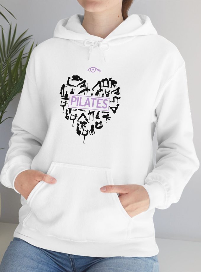 I Love Pilates Sweatshirt (White)