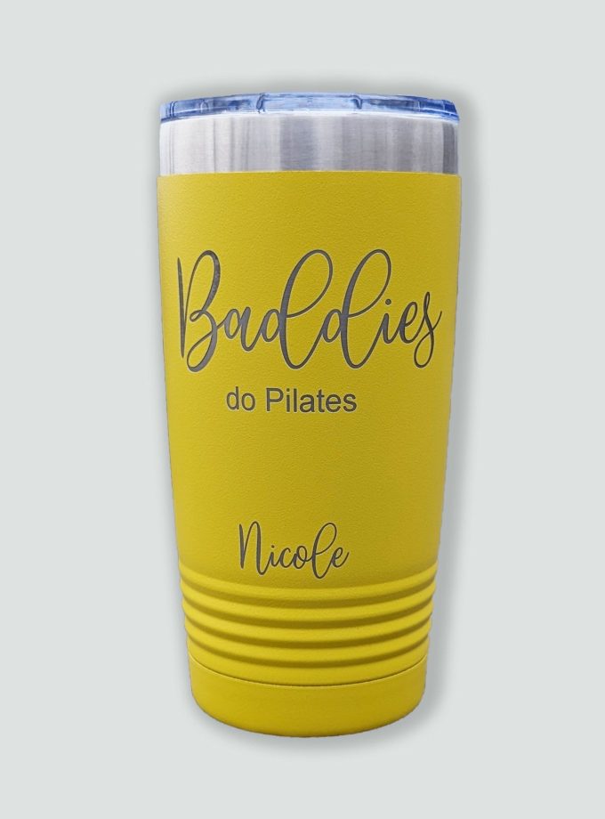 Baddies Do Pilates - Personalized Tumbler
